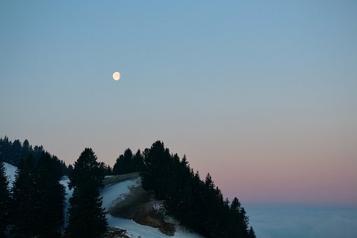 Free Mountain Sunrise photo and picture