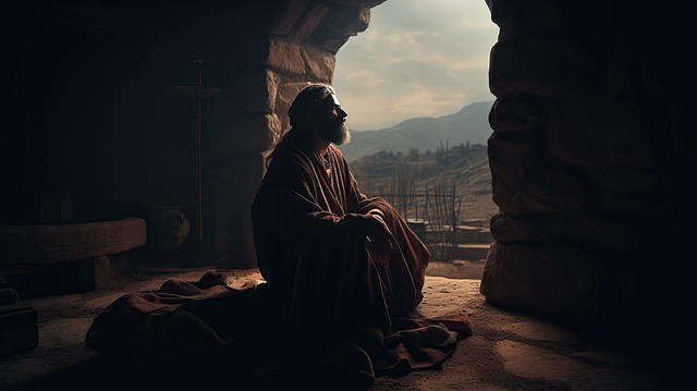 Free ai generated christianity jesus illustration