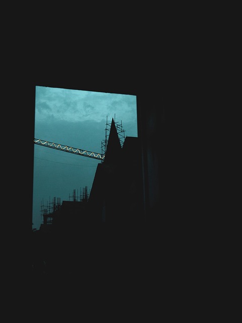 Noche, Cielo, Luz, Estructura, Edificio