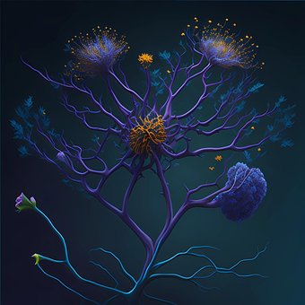 Free Ai Generated Neurons illustration and picture