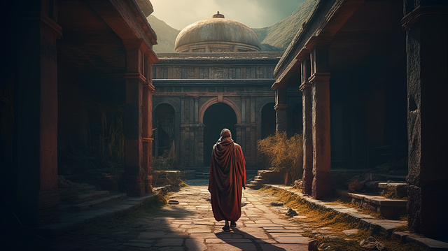 Free ai generated christianity jesus illustration