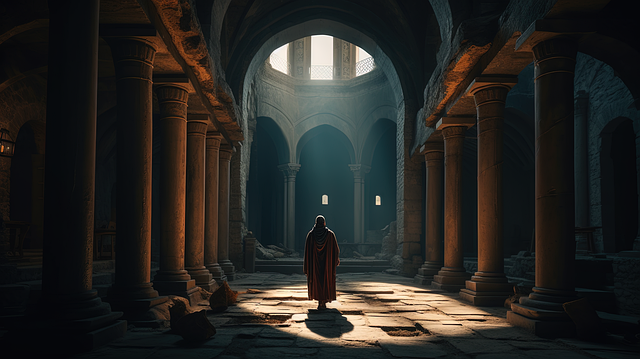 Free ai generated christianity jesus illustration