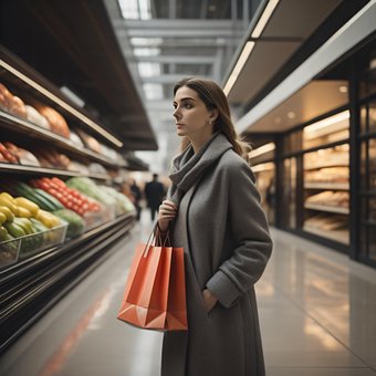 Ai Gerado, Supermercado, Shopping