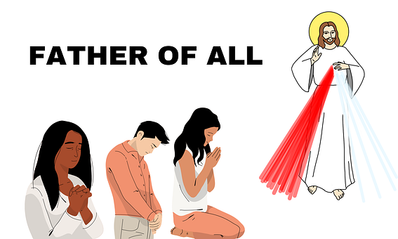Free Father Jesus illustration and picture
