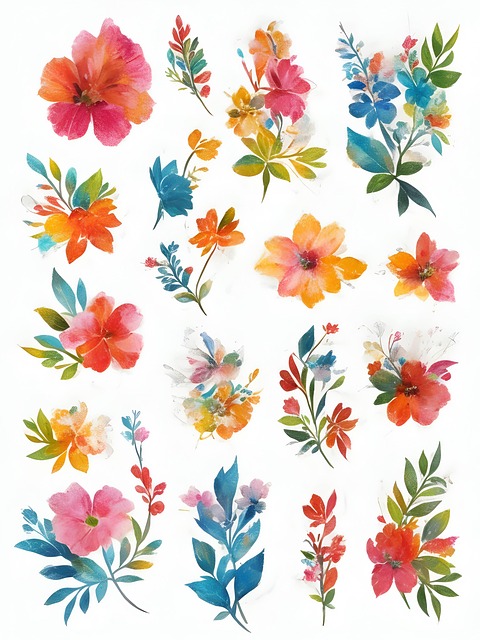 Free Ai Generated Flowers illustration and picture