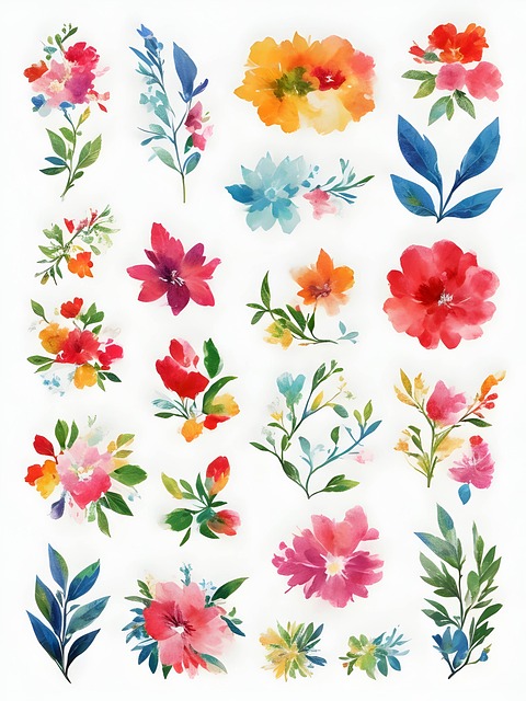 Free Ai Generated Floral Background illustration and picture