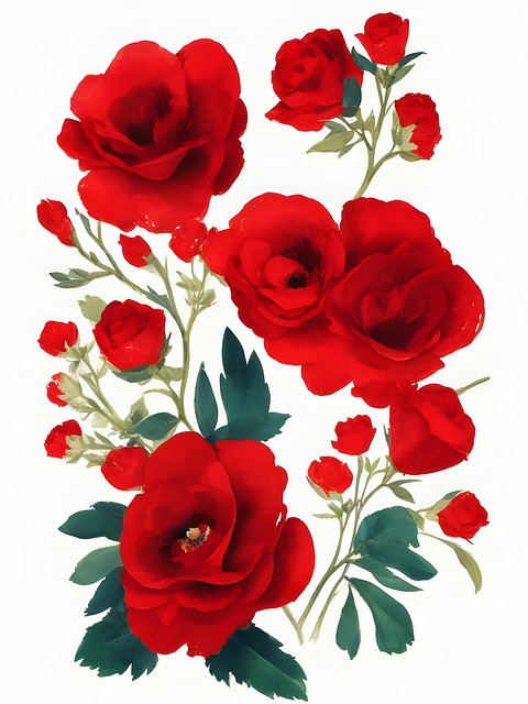 Free Ai Generated Flowers illustration and picture