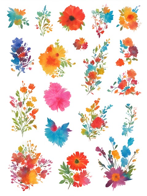 Free Ai Generated Flowers illustration and picture
