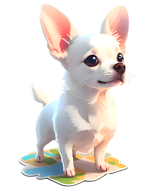 Free Ai Generated Dog illustration and picture