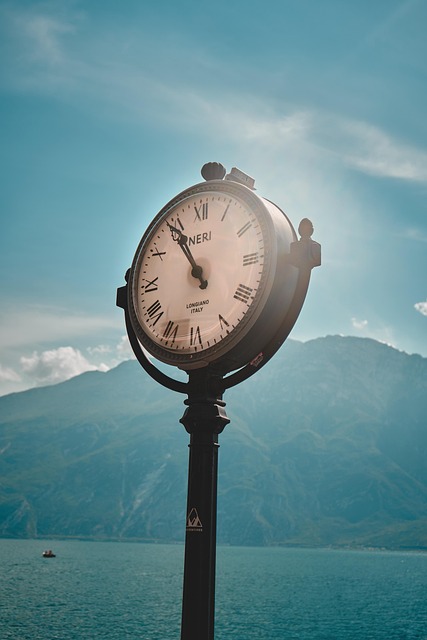 Free Clock Mountains photo and picture