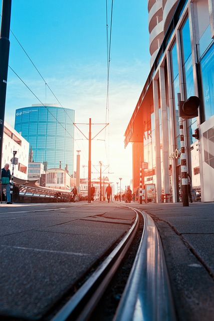 Free Rails Sunset photo and picture