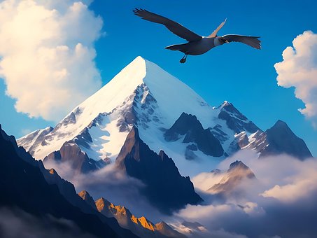 Free Ai Generated Eagle illustration and picture