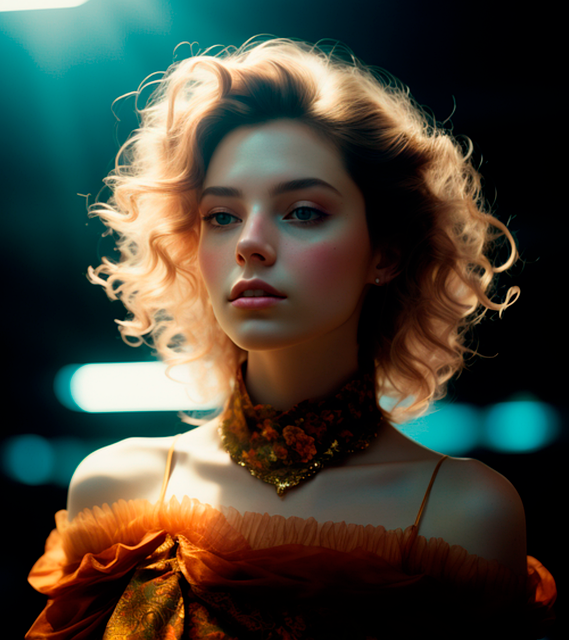 Free ai generated woman beautiful illustration