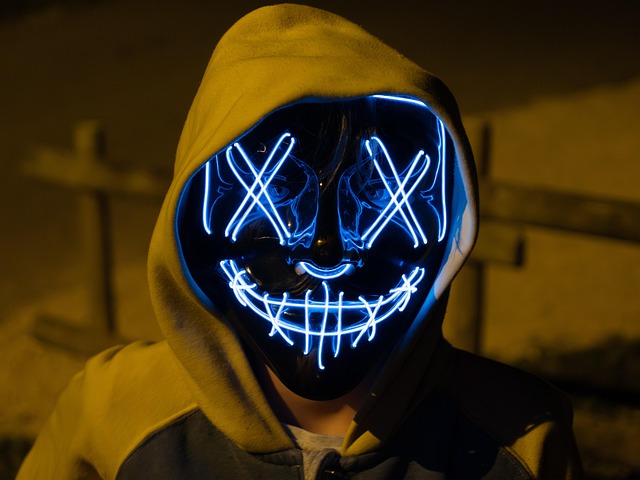 Código, Hacker, Anônimo, Máscara