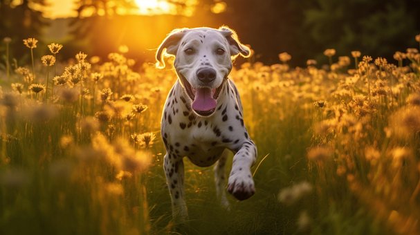 Free Dog Dalmatian illustration and picture