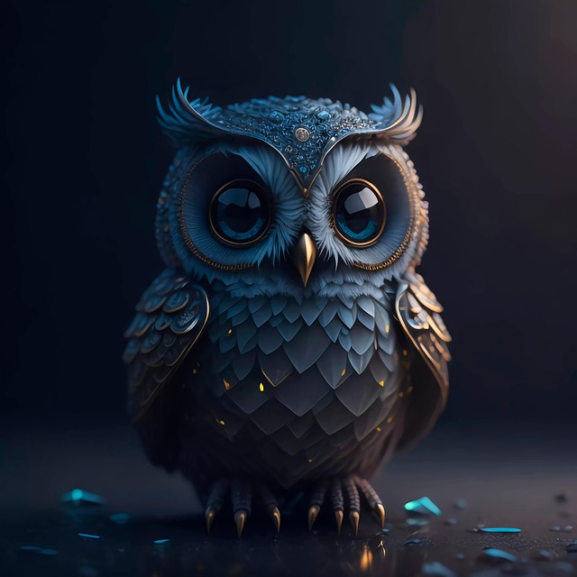 Free owl bird animal illustration