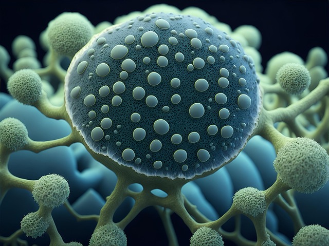 Free ai generated cell structure illustration