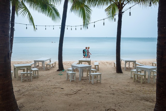 De Praia, Mar, Vietnã, Restaurante