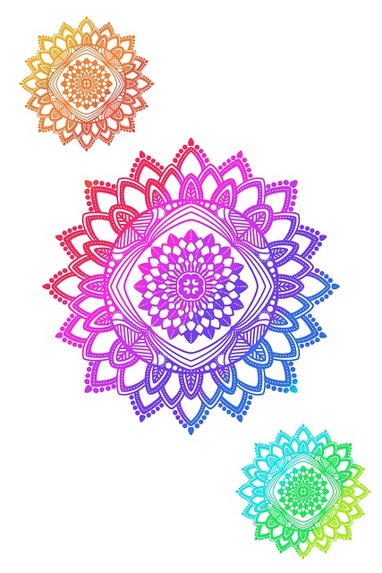 Free Mandala Floral illustration and picture