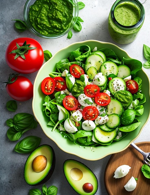 Free Ai Generated Salad illustration and picture