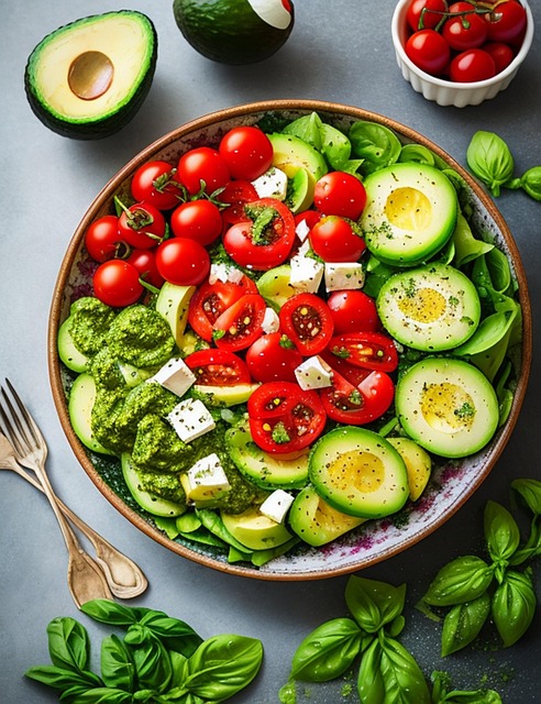 Free Ai Generated Salad illustration and picture