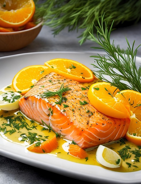 Ai Generiert, Lachs, Filet