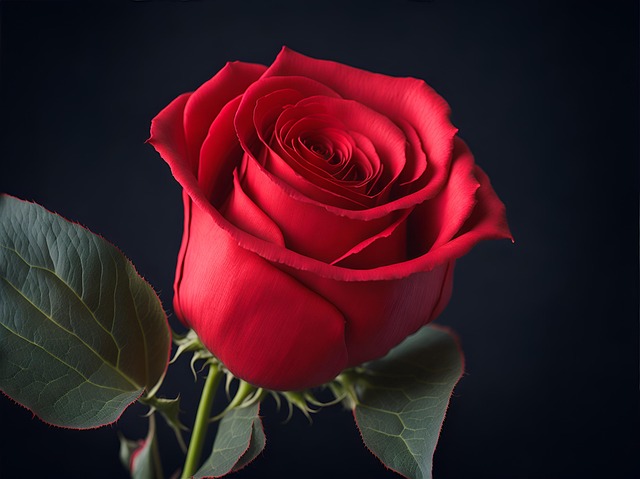 Download free HD stock image of Ai Generated Flower Free ai generated flower rose illustration