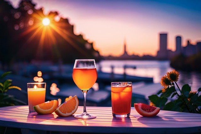 Download Summer Evening Sunset Nature Royalty Free Stock