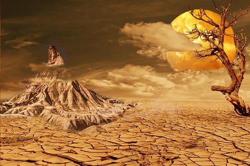 Free Mountain Moon photo and picture
