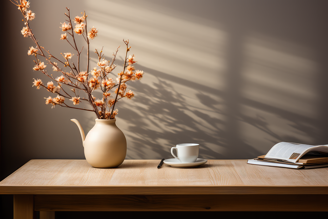 Free ai generated nature wooden illustration