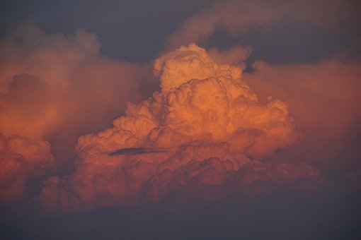 Wolken, Lucht, Zonsondergang, Landschap