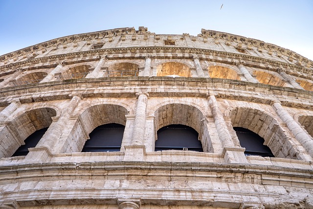 Rome, Coliseum, Mijlpaal, Oud
