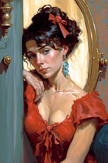 Download free HD stock image of Woman Face Free woman face vintage illustration