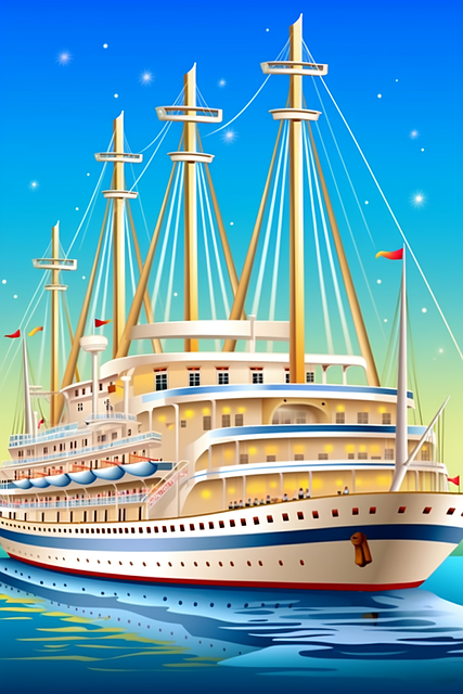 Barco, Transatlântico, Cruzeiro, Mar