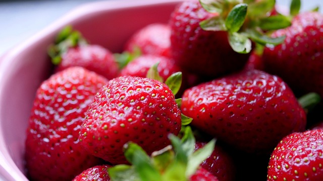 Erdbeeren, Organisch, Obst, Rot