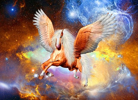 Free Pegasus Horse illustration and picture