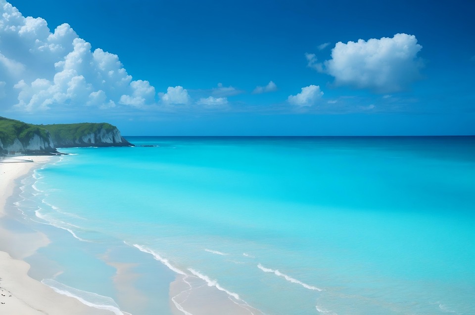 Download Ai Generated, Beach, Ocean. Royalty-Free Stock Illustration ...