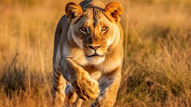Free Lioness Animal illustration and picture