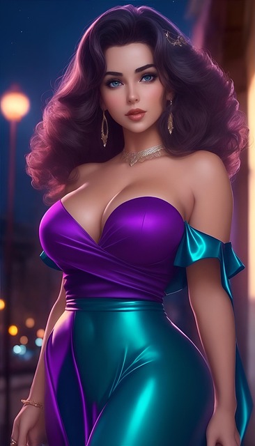 Ai Gerado, Mulher, Beleza, Moda, À Moda