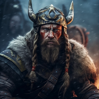 Ai Genereret, Mand, Viking, Fighter