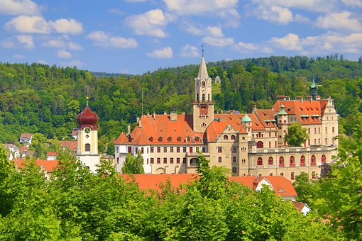 Sigmaringen Lukket, Hohenzollern Slot