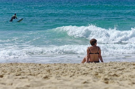 Praia, Surfar, Tempo Livre, Férias
