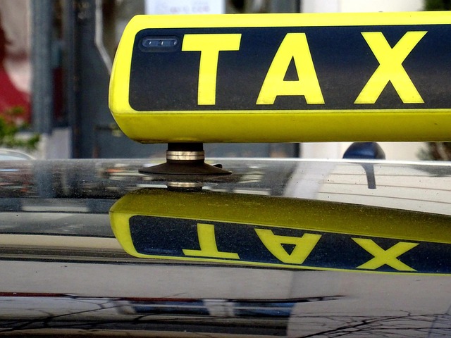 Free Taxi Sign photo and picture