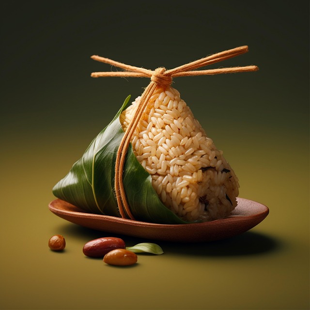 Free ai generated rice vegetables illustration