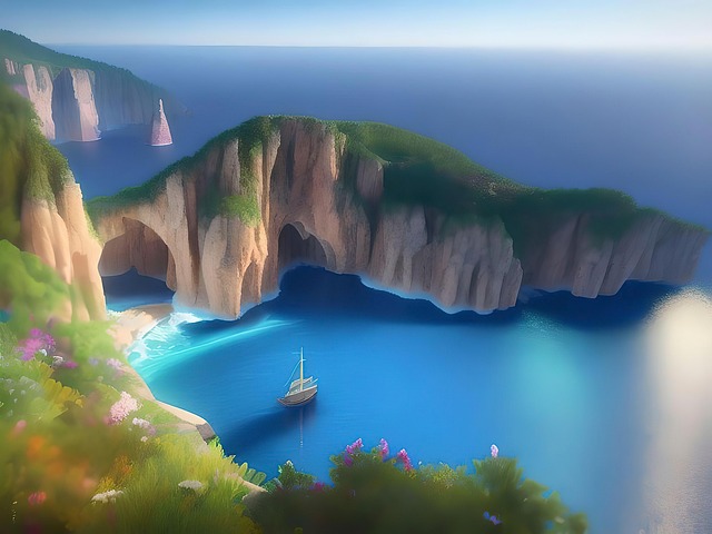 Free Ai Generated Ocean illustration and picture