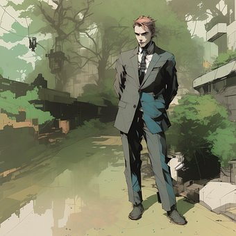 Ai Gerado, Homem, Traje