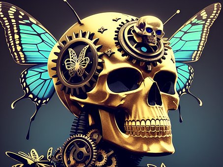 Free Innovative Skull illustration and picture