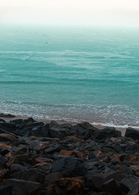 Strand, Meer, Himmel, Natur, Felsen