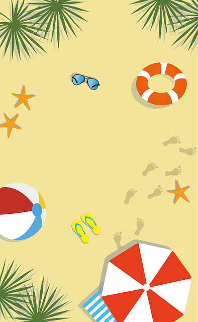 Strand, Palmen, Sonne, Feiertage, Sommer