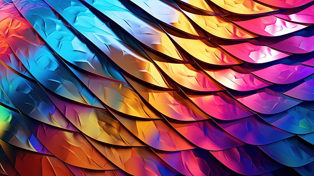 Download free HD stock image of Ai Generated Nature Free ai generated nature metallic illustration
